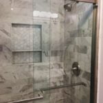 Marble shower remodeled by vincent provenzano